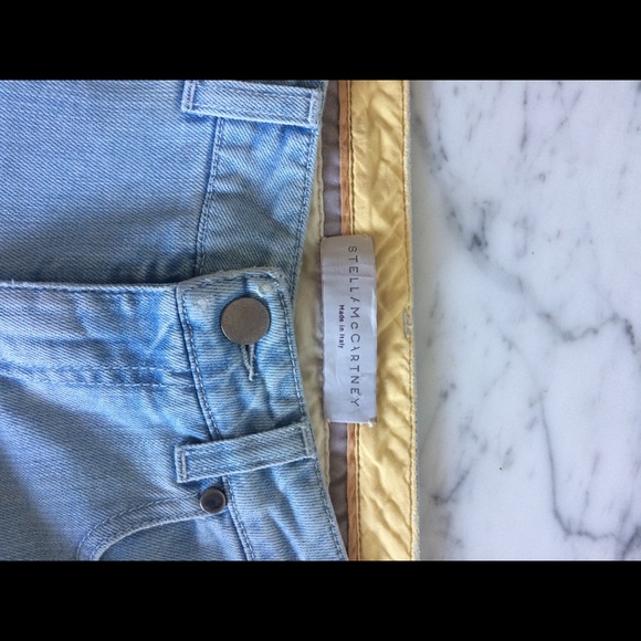 Stella McCartney Light Blue Skinny Crop Jeans - Picture 4 of 5